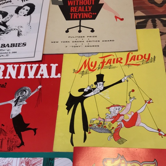 Collection of 8 Vintage Broadway Musical Programs - Picture 6 of 11